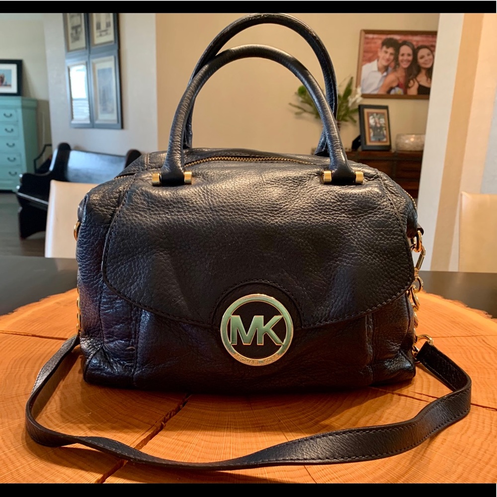 Navy Blue Michael Kors Purse